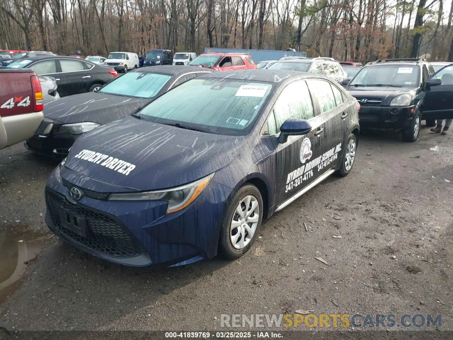 2 Photograph of a damaged car 5YFEPMAE9MP167360 TOYOTA COROLLA 2021