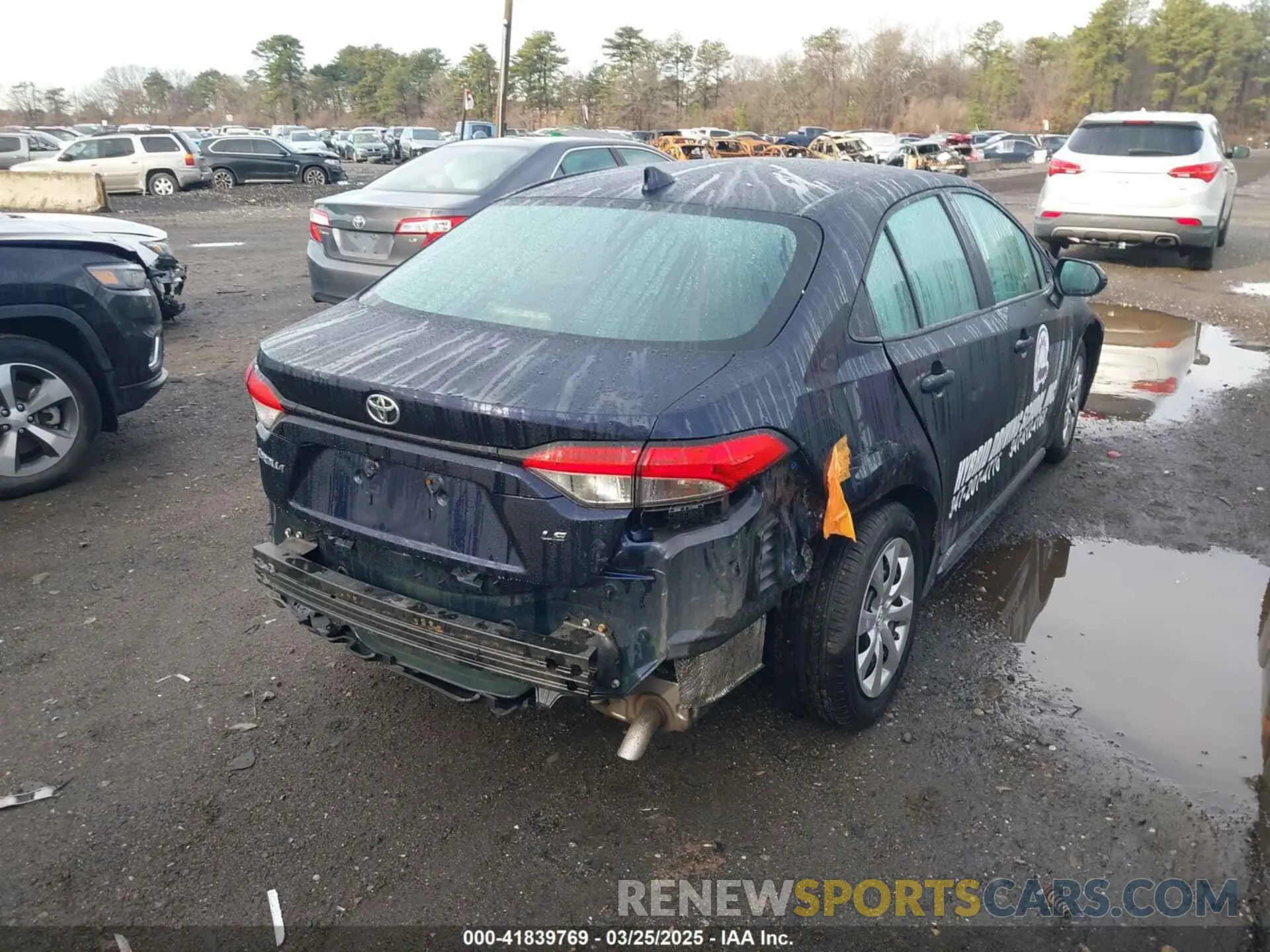 6 Photograph of a damaged car 5YFEPMAE9MP167360 TOYOTA COROLLA 2021