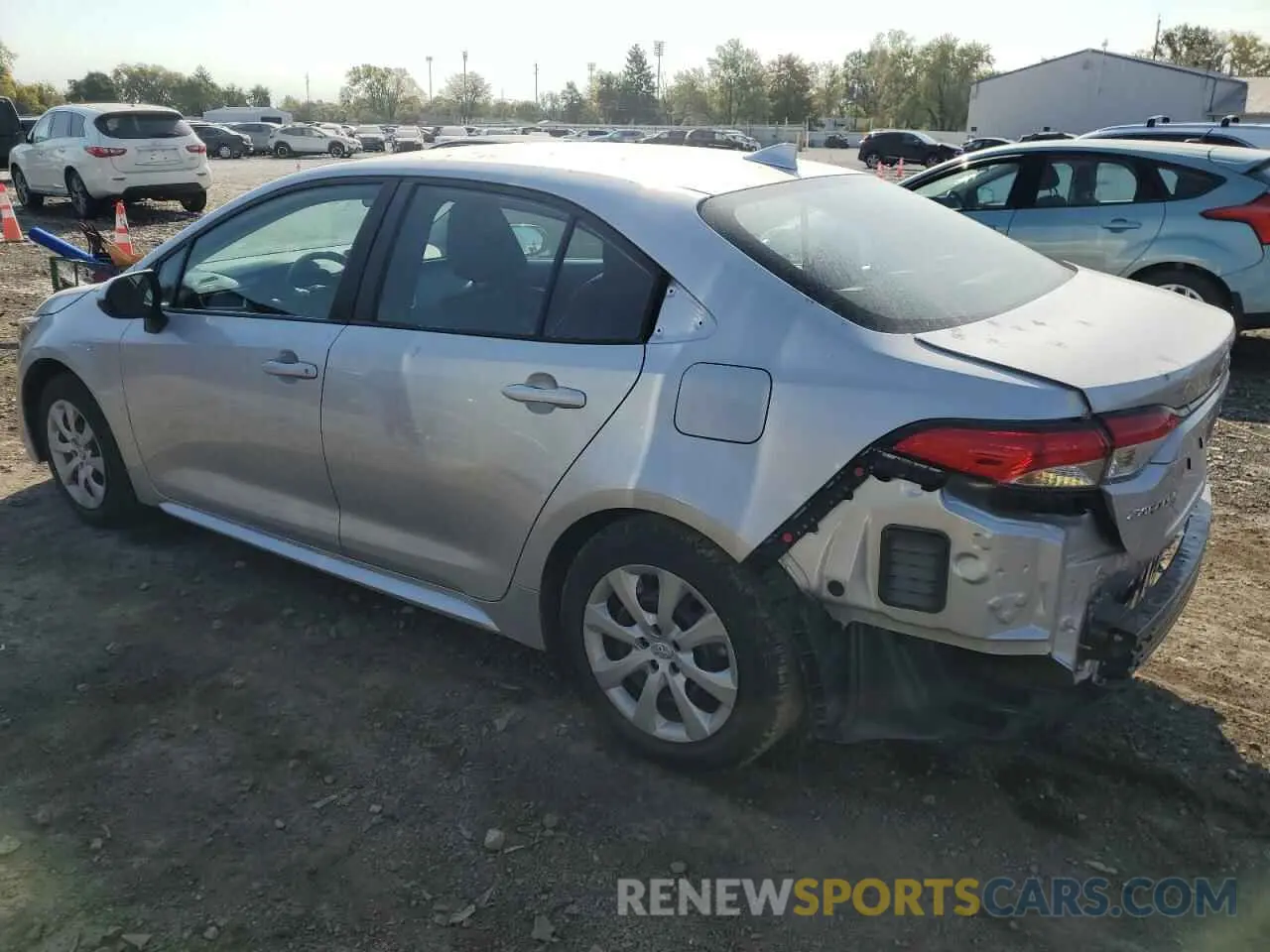 2 Photograph of a damaged car 5YFEPMAE9MP169707 TOYOTA COROLLA 2021