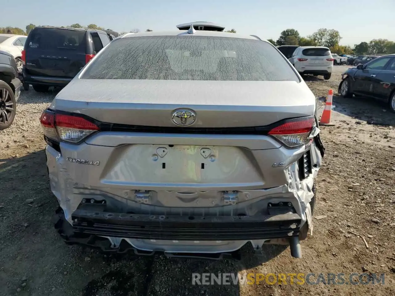 6 Photograph of a damaged car 5YFEPMAE9MP169707 TOYOTA COROLLA 2021