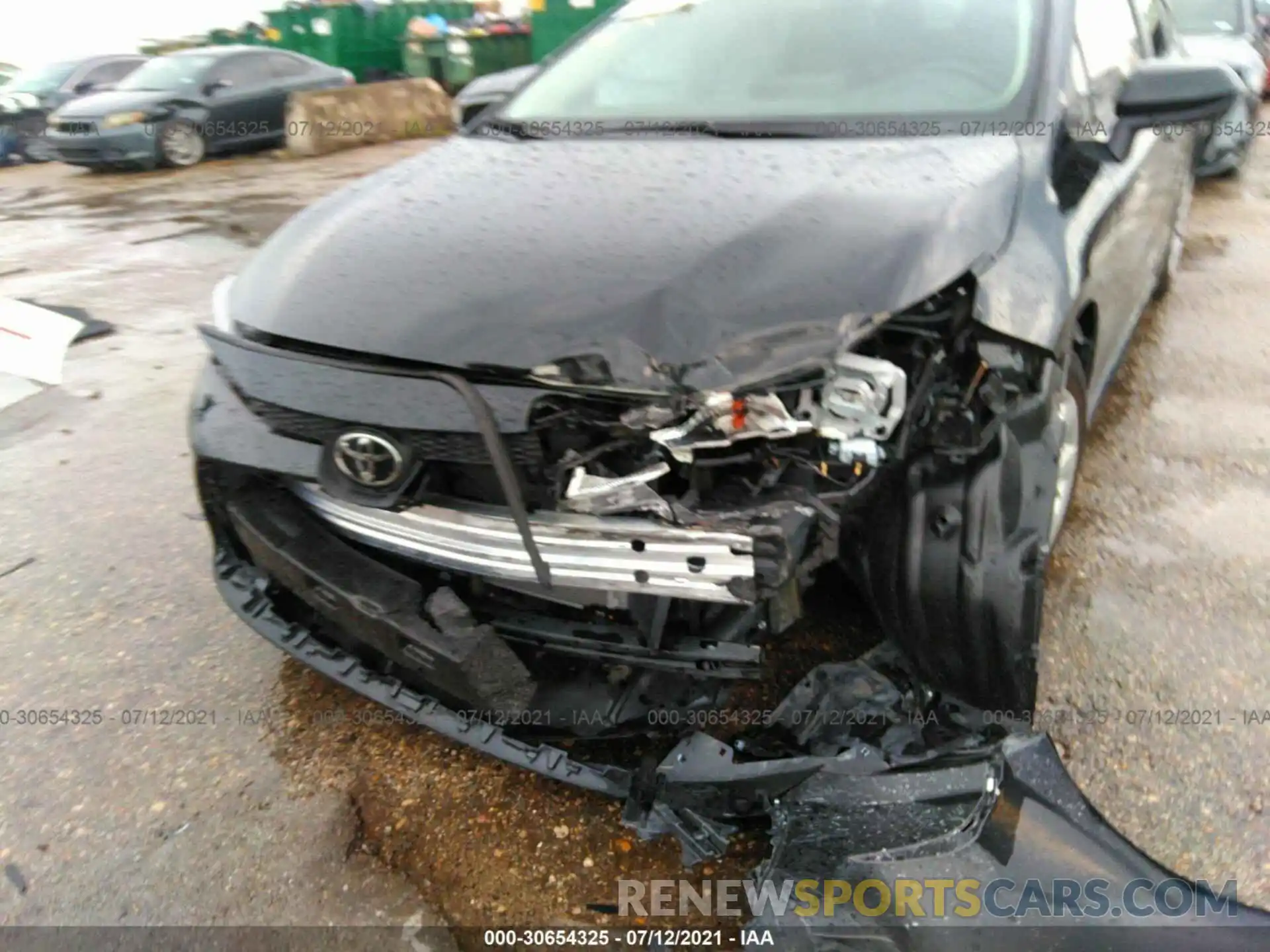 6 Photograph of a damaged car 5YFEPMAE9MP172901 TOYOTA COROLLA 2021