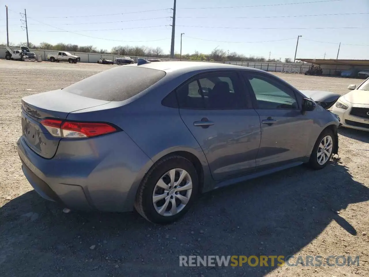3 Photograph of a damaged car 5YFEPMAE9MP172963 TOYOTA COROLLA 2021