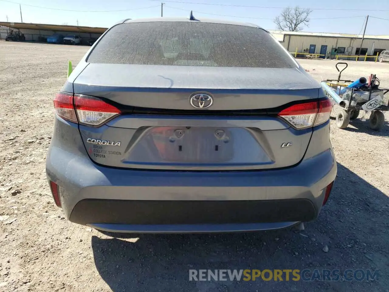 6 Photograph of a damaged car 5YFEPMAE9MP172963 TOYOTA COROLLA 2021