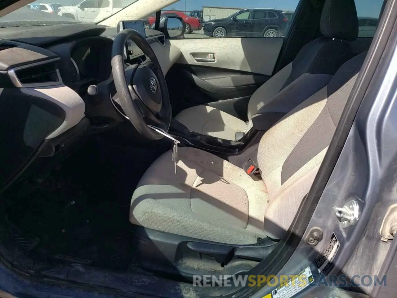 7 Photograph of a damaged car 5YFEPMAE9MP172963 TOYOTA COROLLA 2021