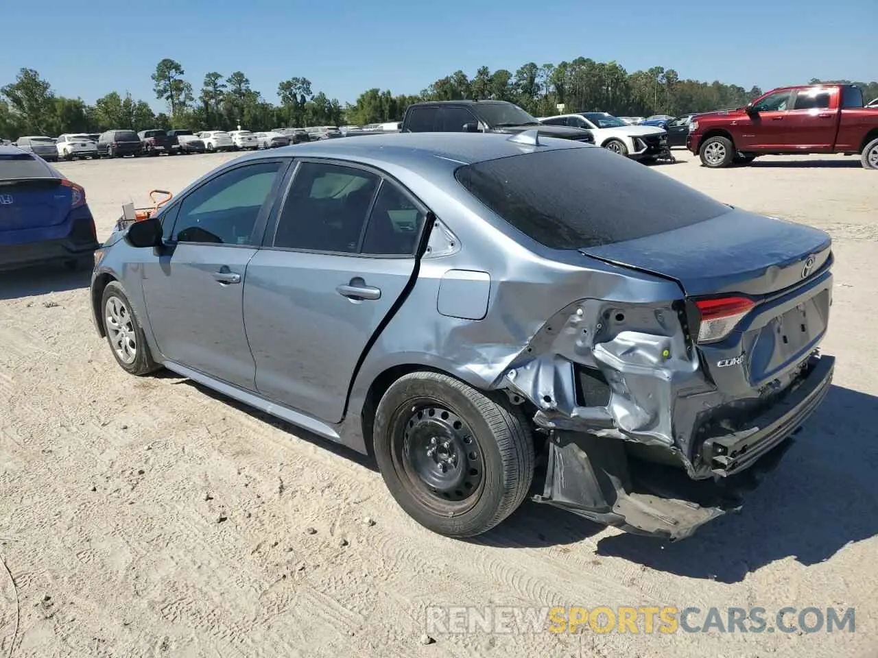 2 Photograph of a damaged car 5YFEPMAE9MP177130 TOYOTA COROLLA 2021