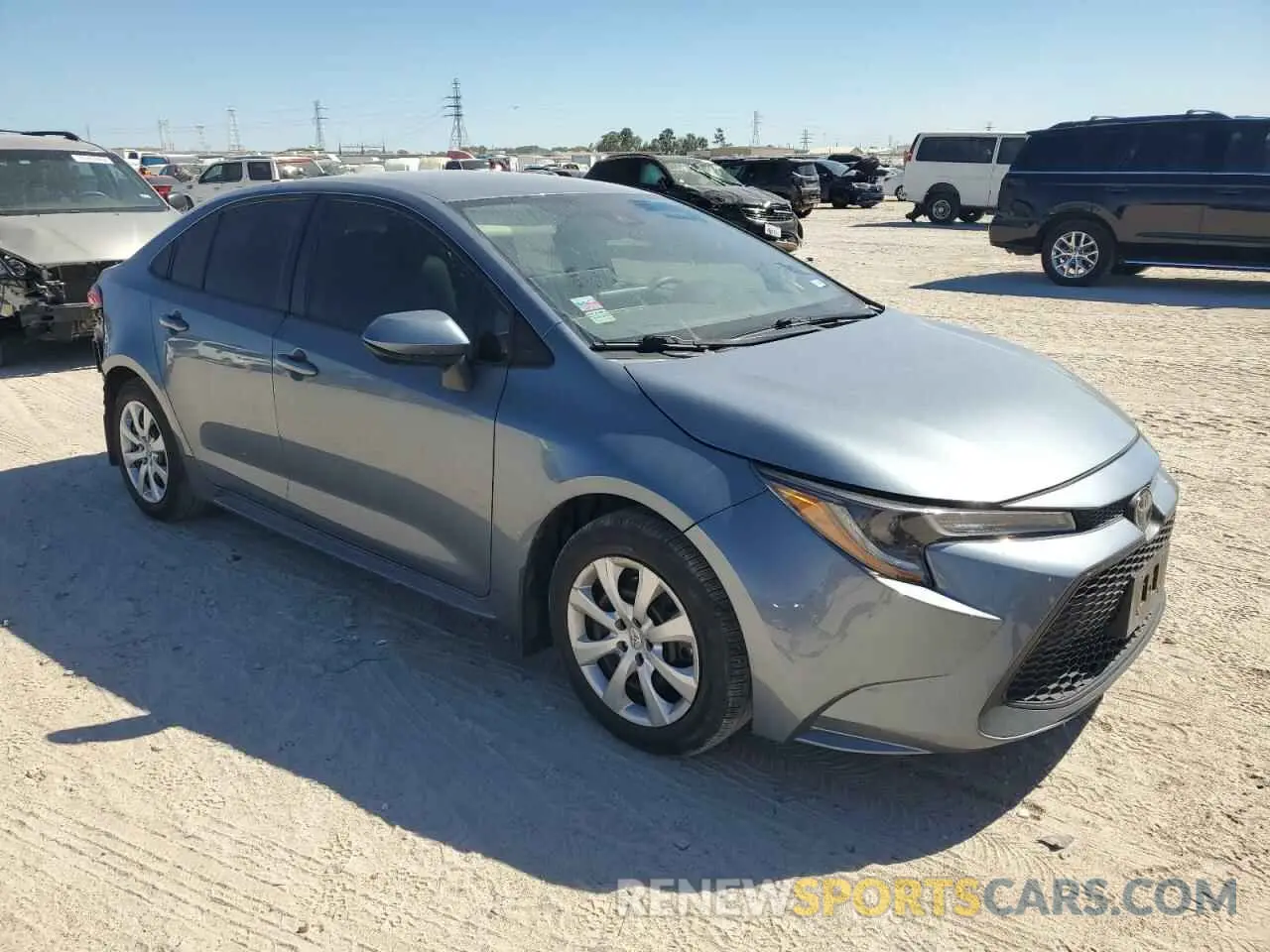 4 Photograph of a damaged car 5YFEPMAE9MP177130 TOYOTA COROLLA 2021