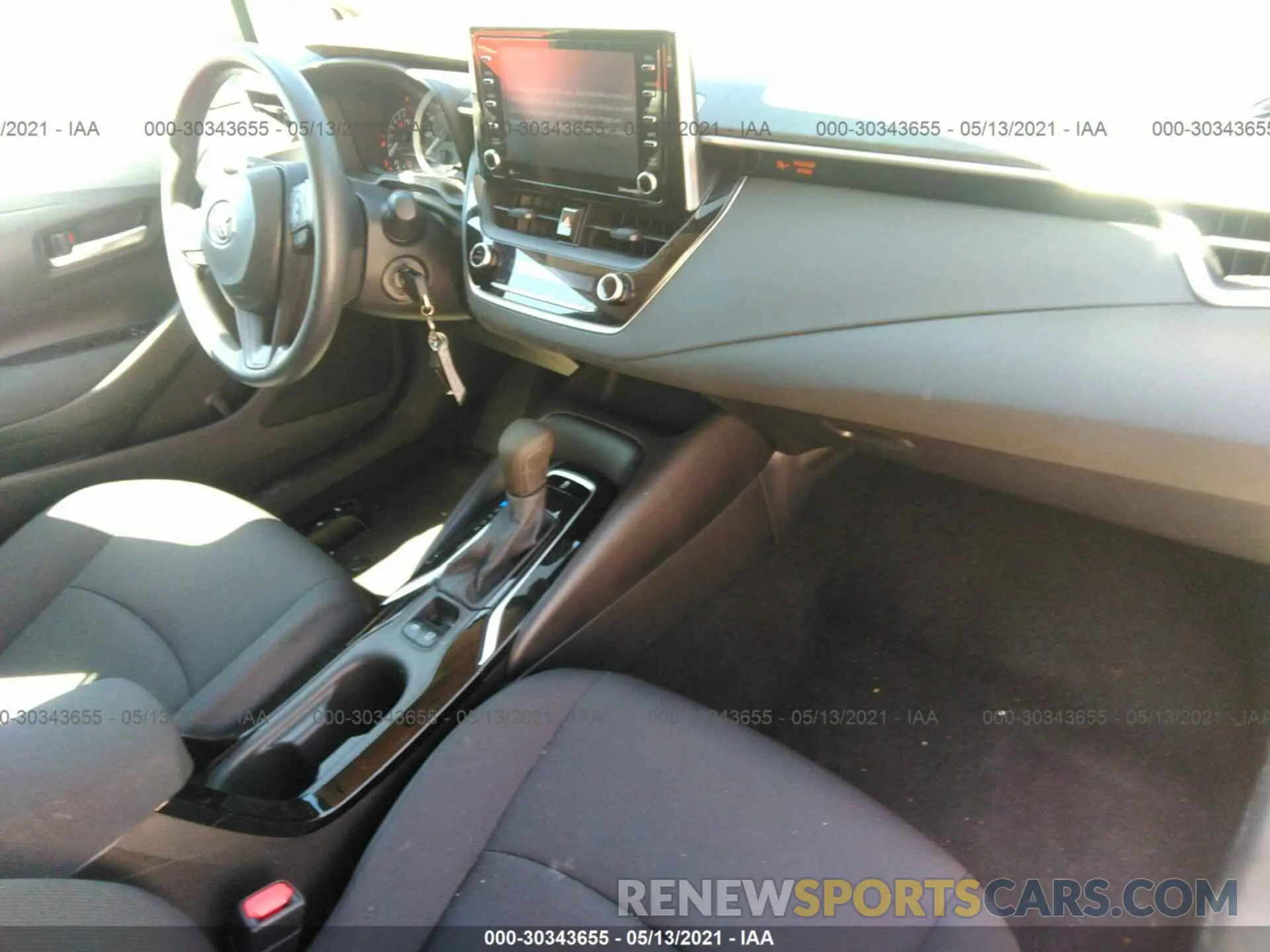 5 Photograph of a damaged car 5YFEPMAE9MP185308 TOYOTA COROLLA 2021