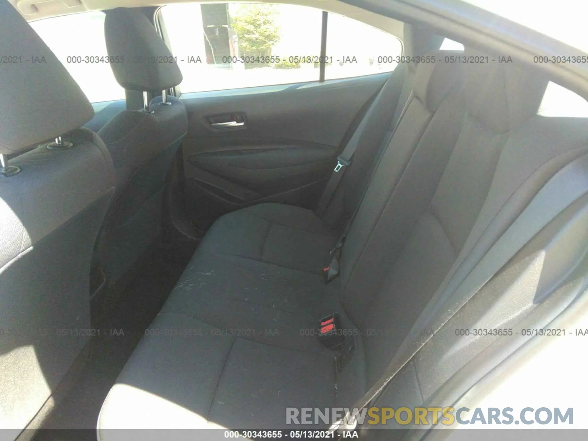 8 Photograph of a damaged car 5YFEPMAE9MP185308 TOYOTA COROLLA 2021