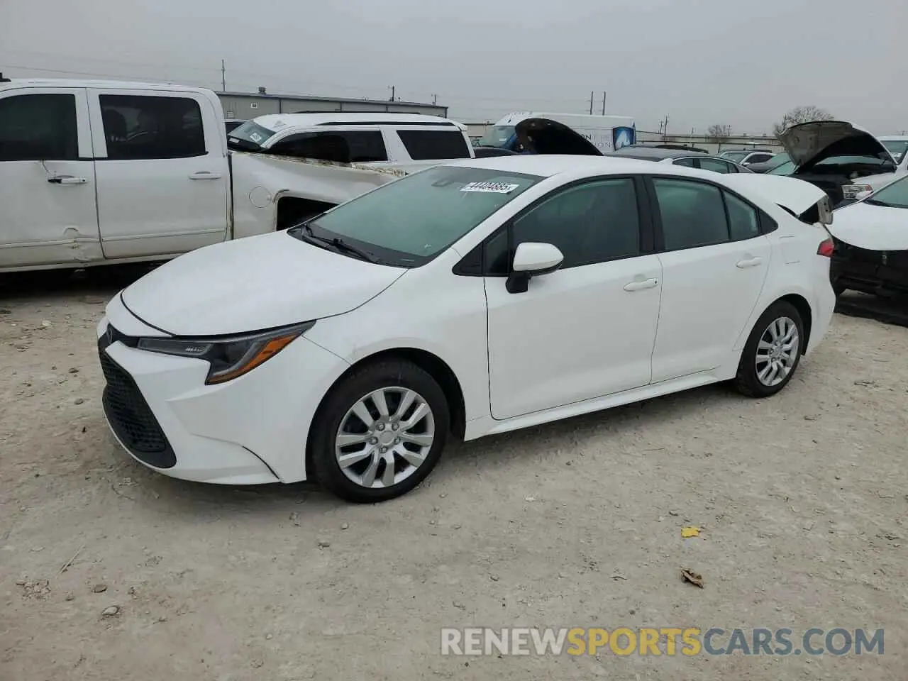 1 Photograph of a damaged car 5YFEPMAE9MP188077 TOYOTA COROLLA 2021
