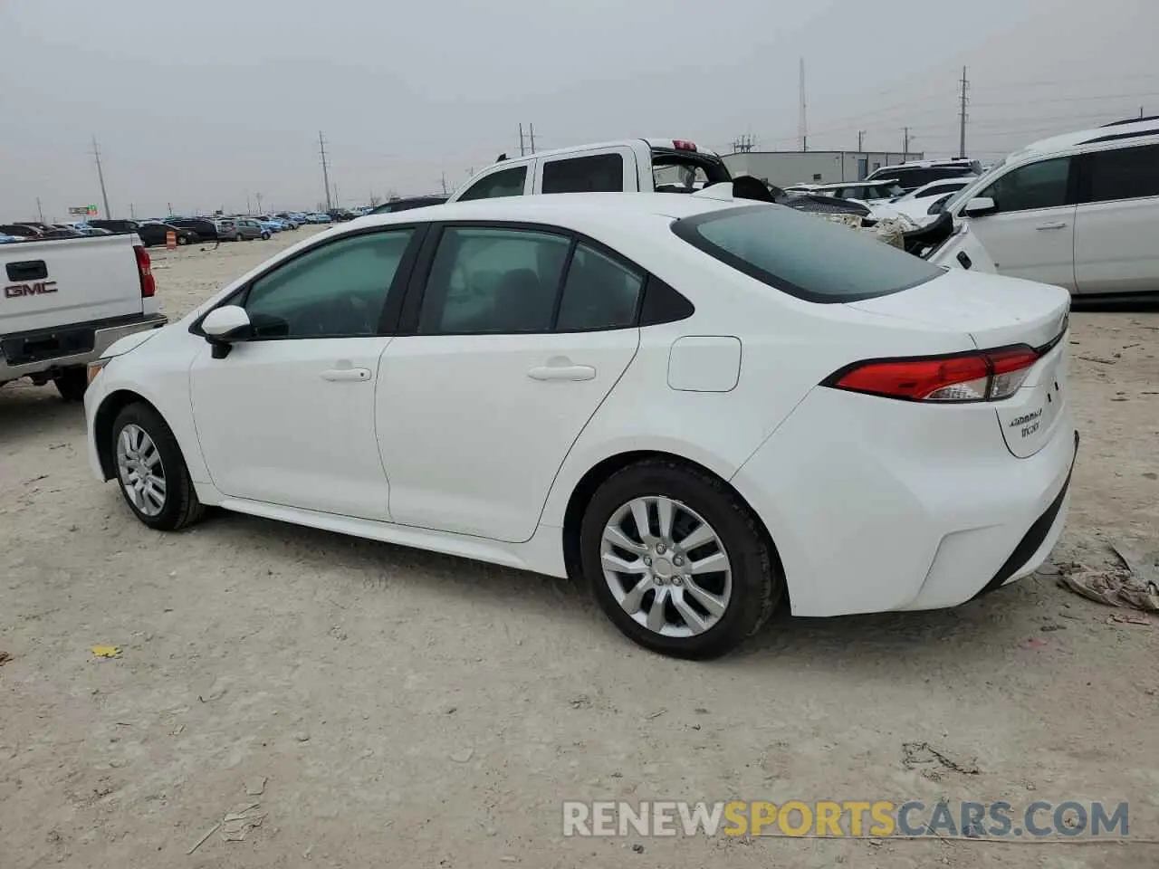 2 Photograph of a damaged car 5YFEPMAE9MP188077 TOYOTA COROLLA 2021