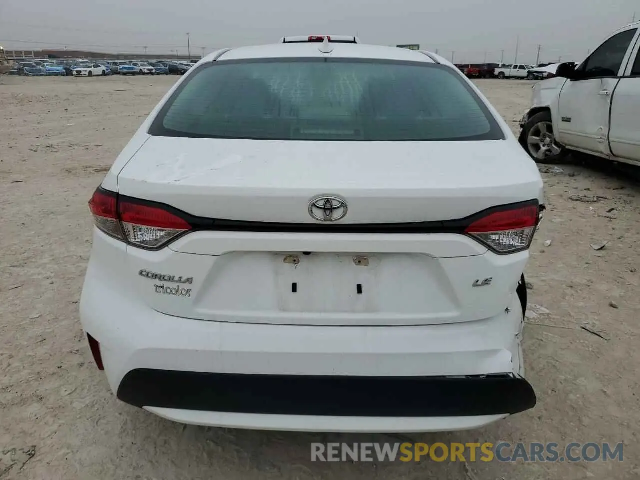 6 Photograph of a damaged car 5YFEPMAE9MP188077 TOYOTA COROLLA 2021