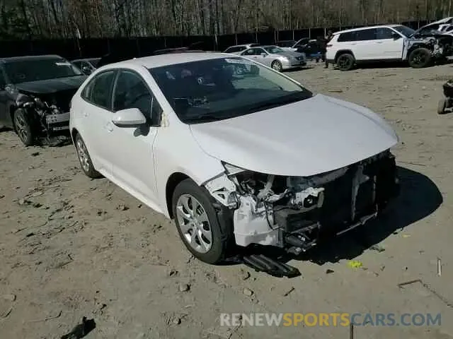 10 Photograph of a damaged car 5YFEPMAE9MP189245 TOYOTA COROLLA 2021