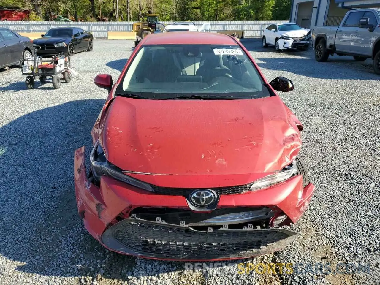 5 Photograph of a damaged car 5YFEPMAE9MP189634 TOYOTA COROLLA 2021