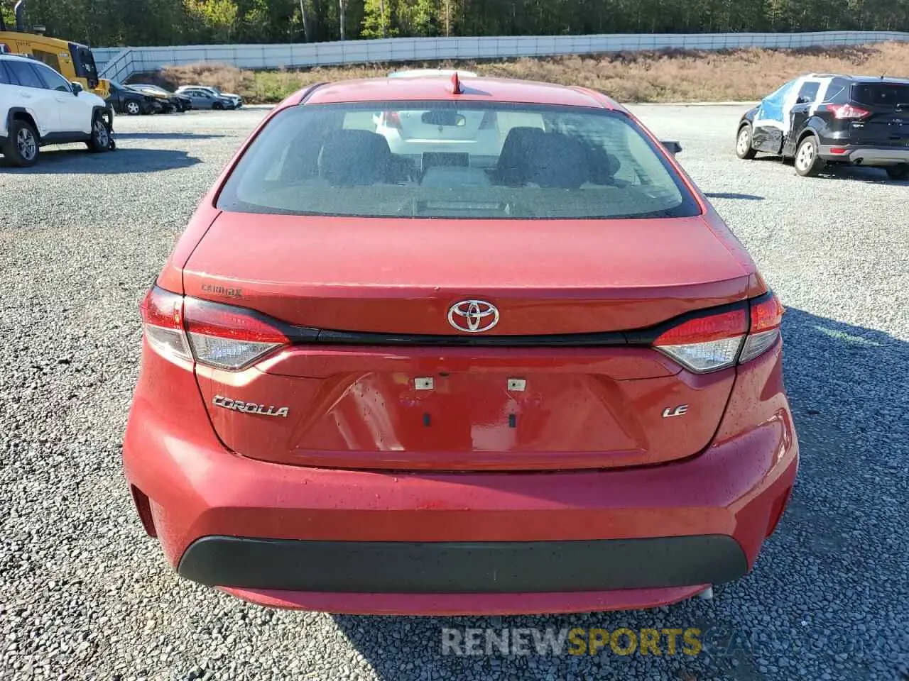 6 Photograph of a damaged car 5YFEPMAE9MP189634 TOYOTA COROLLA 2021