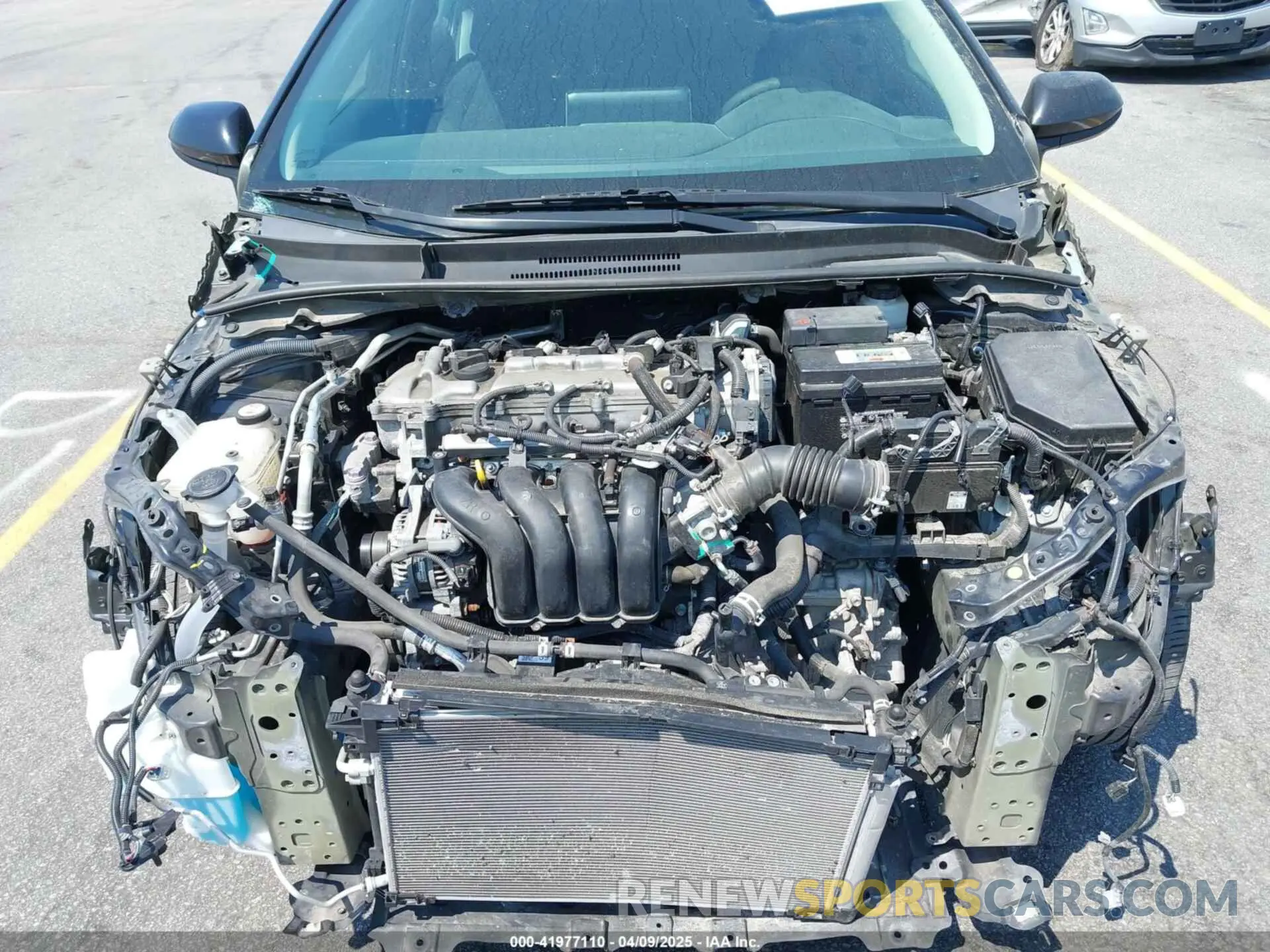 10 Photograph of a damaged car 5YFEPMAE9MP191612 TOYOTA COROLLA 2021
