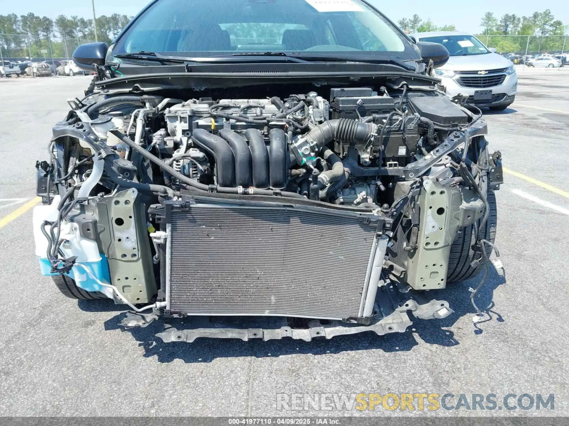 6 Photograph of a damaged car 5YFEPMAE9MP191612 TOYOTA COROLLA 2021