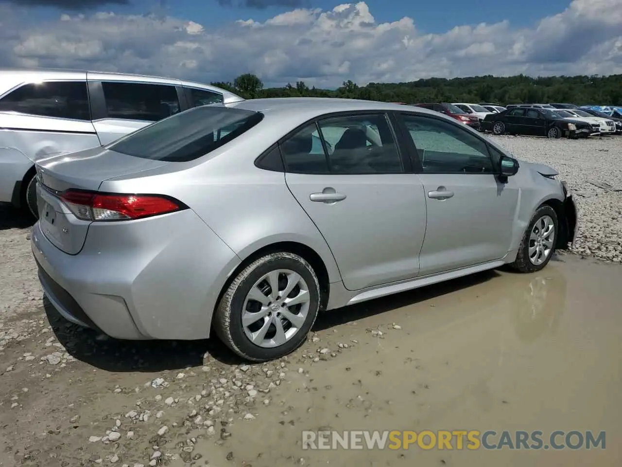 3 Photograph of a damaged car 5YFEPMAE9MP192839 TOYOTA COROLLA 2021
