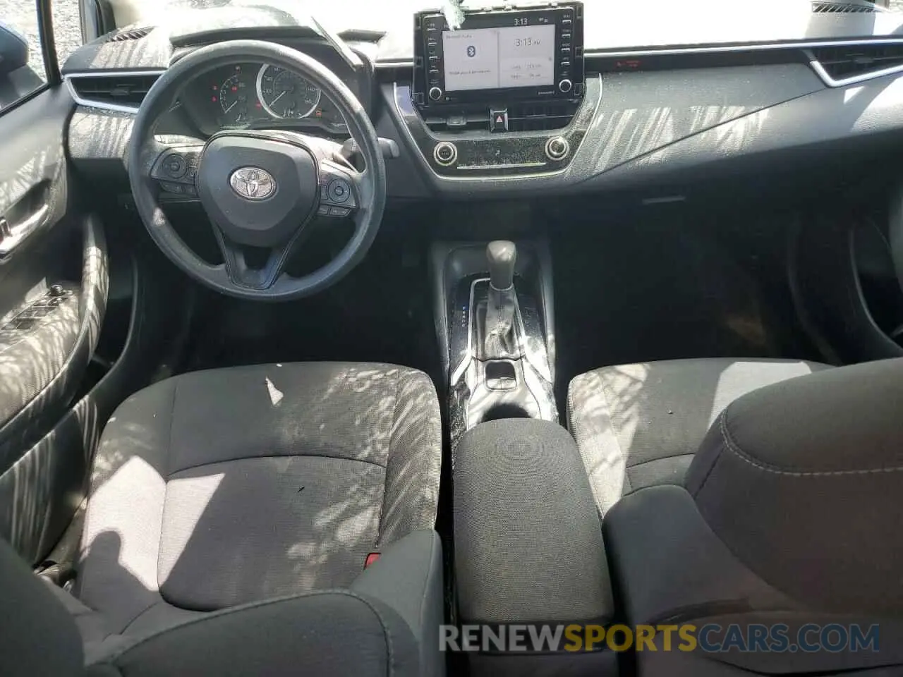 8 Photograph of a damaged car 5YFEPMAE9MP203094 TOYOTA COROLLA 2021
