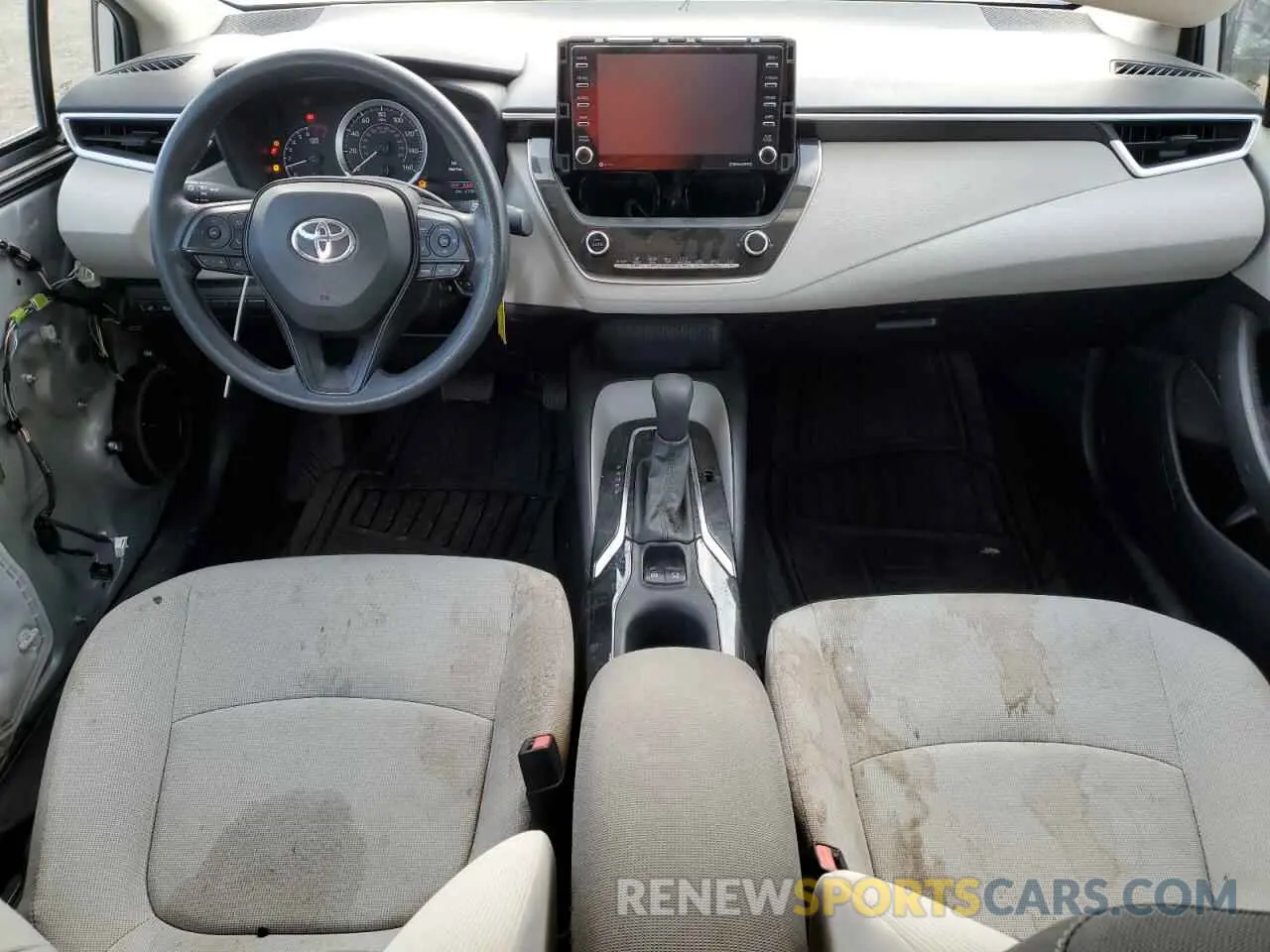 8 Photograph of a damaged car 5YFEPMAE9MP206089 TOYOTA COROLLA 2021
