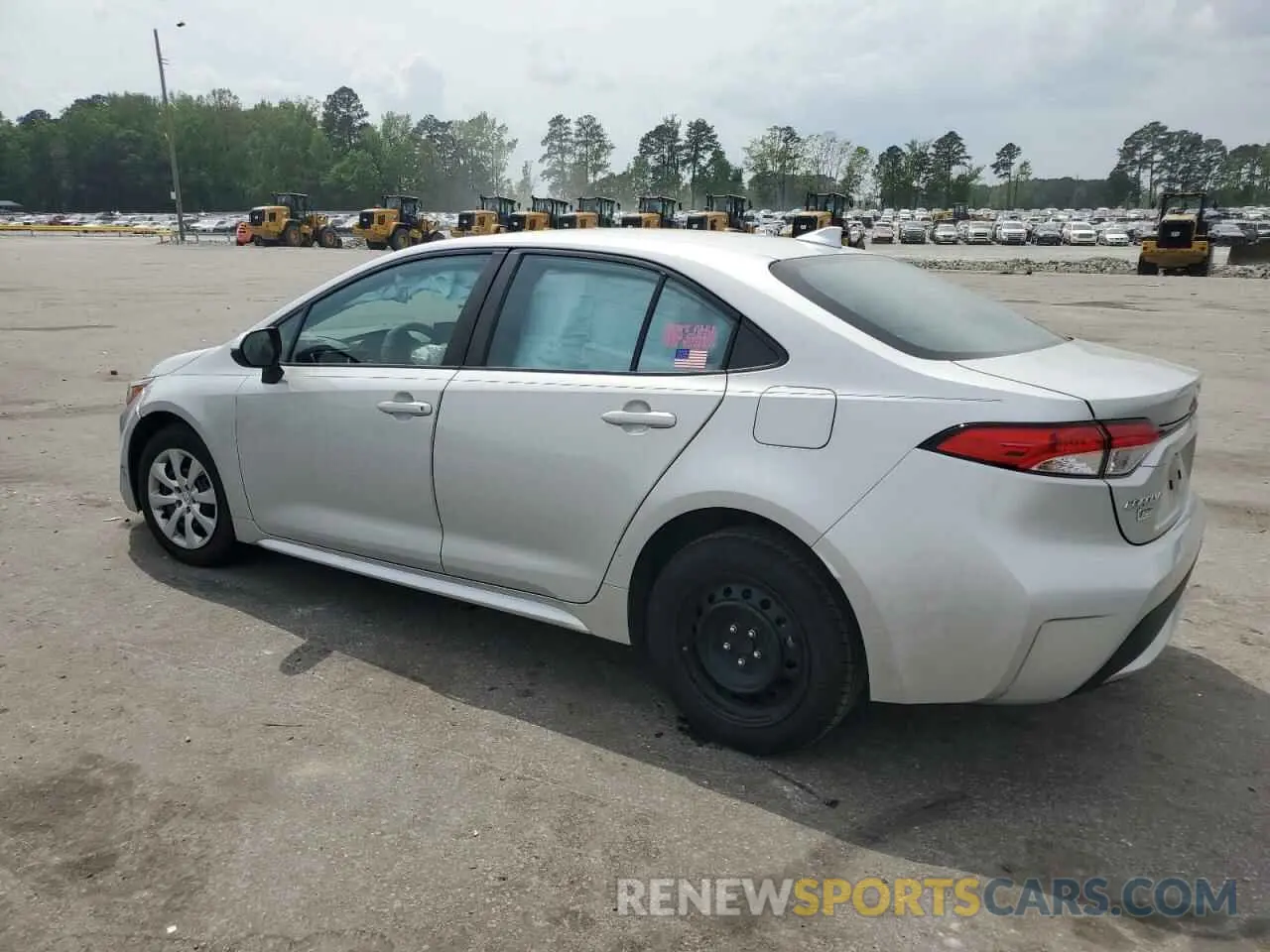 2 Photograph of a damaged car 5YFEPMAE9MP206173 TOYOTA COROLLA 2021
