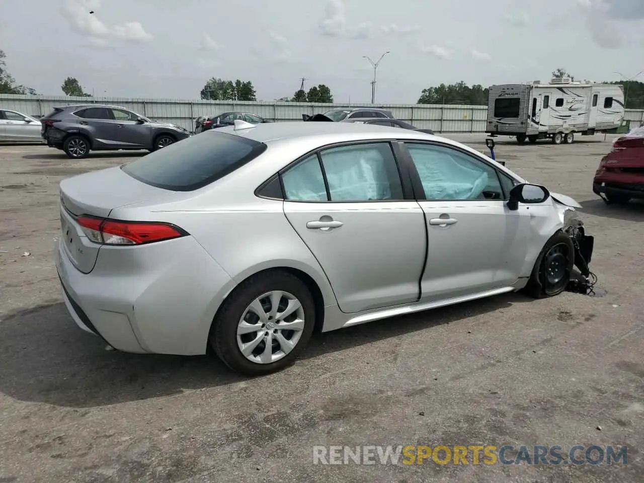 3 Photograph of a damaged car 5YFEPMAE9MP206173 TOYOTA COROLLA 2021