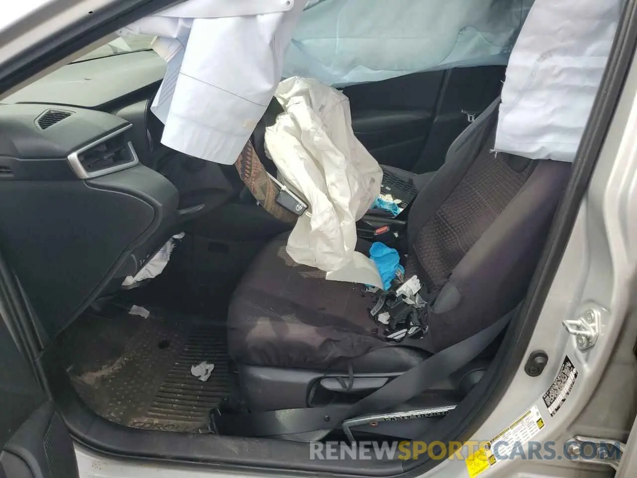 7 Photograph of a damaged car 5YFEPMAE9MP206173 TOYOTA COROLLA 2021