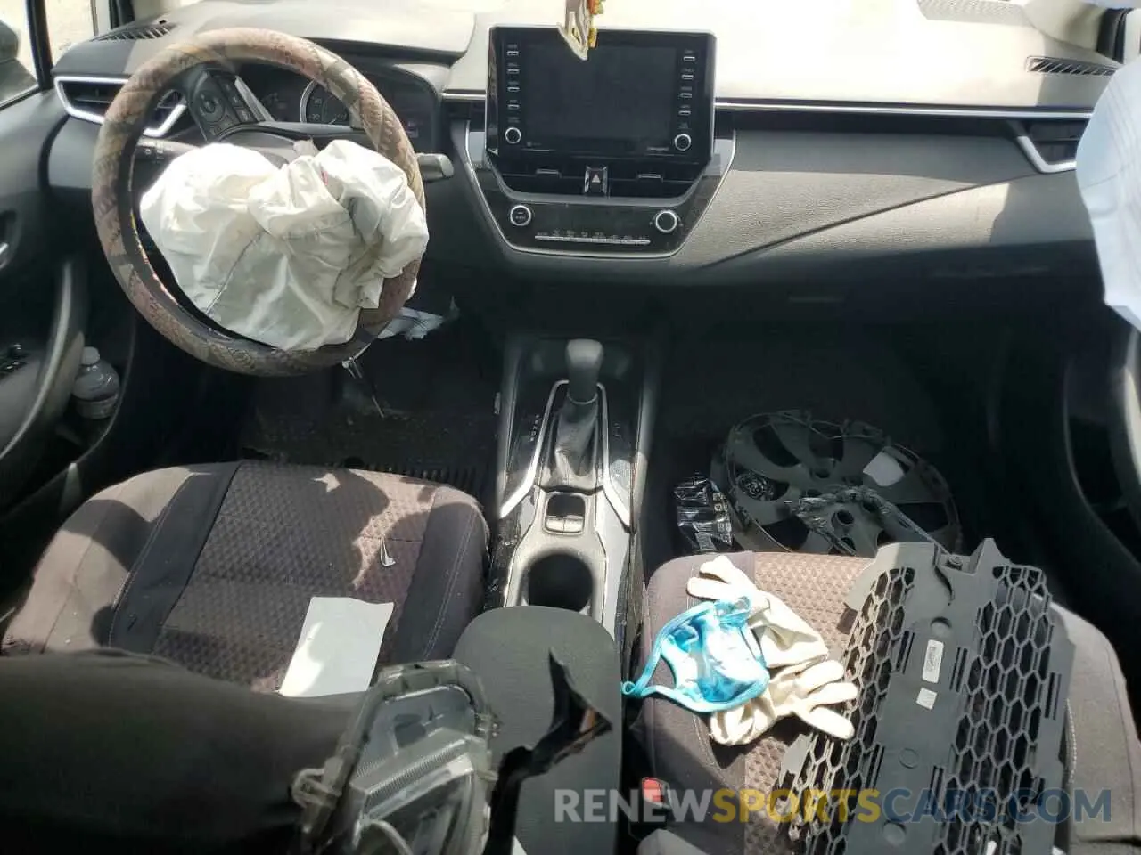 8 Photograph of a damaged car 5YFEPMAE9MP206173 TOYOTA COROLLA 2021
