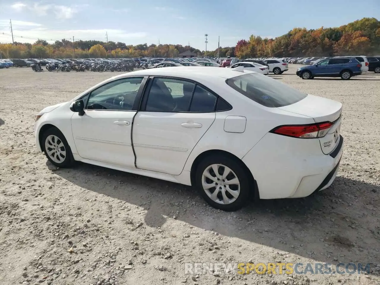 2 Photograph of a damaged car 5YFEPMAE9MP207274 TOYOTA COROLLA 2021