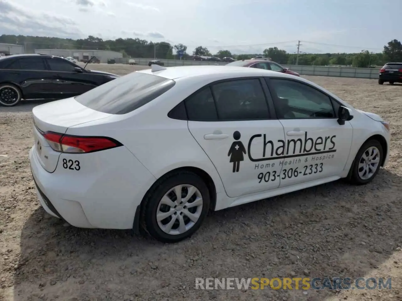 3 Photograph of a damaged car 5YFEPMAE9MP207372 TOYOTA COROLLA 2021