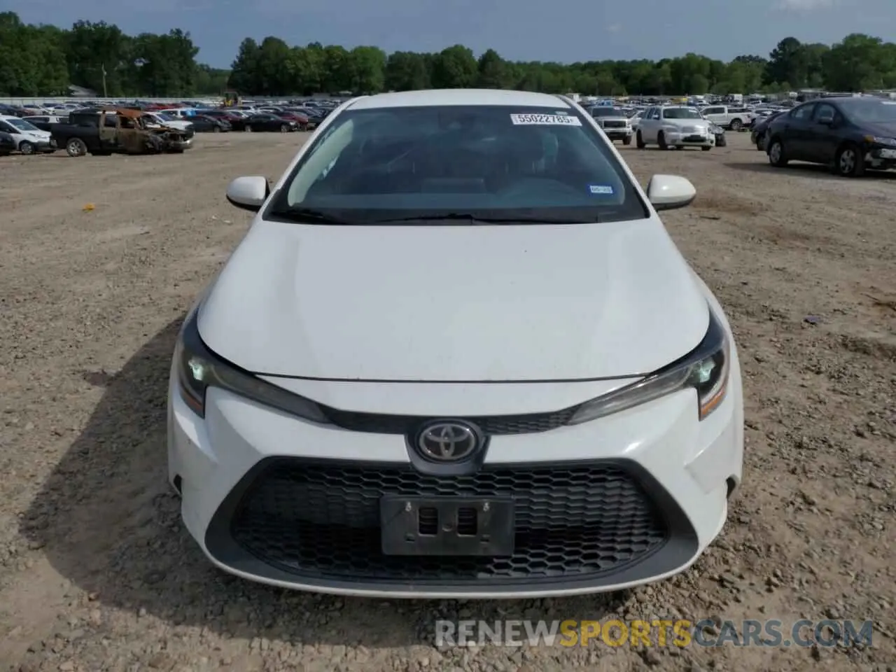 5 Photograph of a damaged car 5YFEPMAE9MP207372 TOYOTA COROLLA 2021