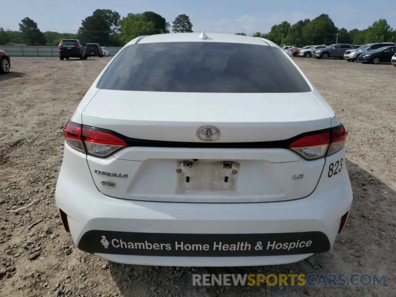 6 Photograph of a damaged car 5YFEPMAE9MP207372 TOYOTA COROLLA 2021