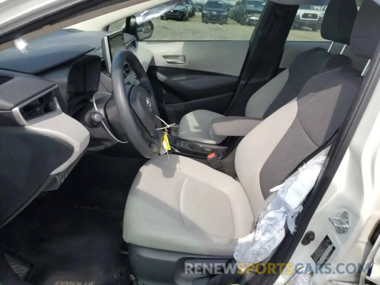 7 Photograph of a damaged car 5YFEPMAE9MP207372 TOYOTA COROLLA 2021