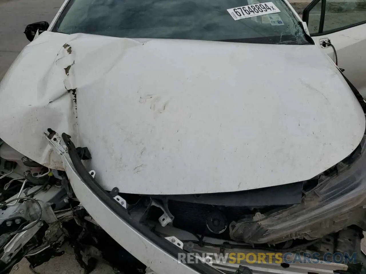 11 Photograph of a damaged car 5YFEPMAE9MP212961 TOYOTA COROLLA 2021