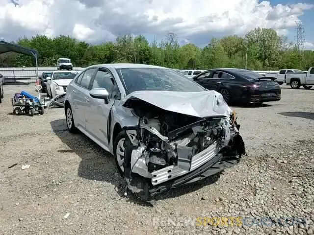 10 Photograph of a damaged car 5YFEPMAE9MP213480 TOYOTA COROLLA 2021
