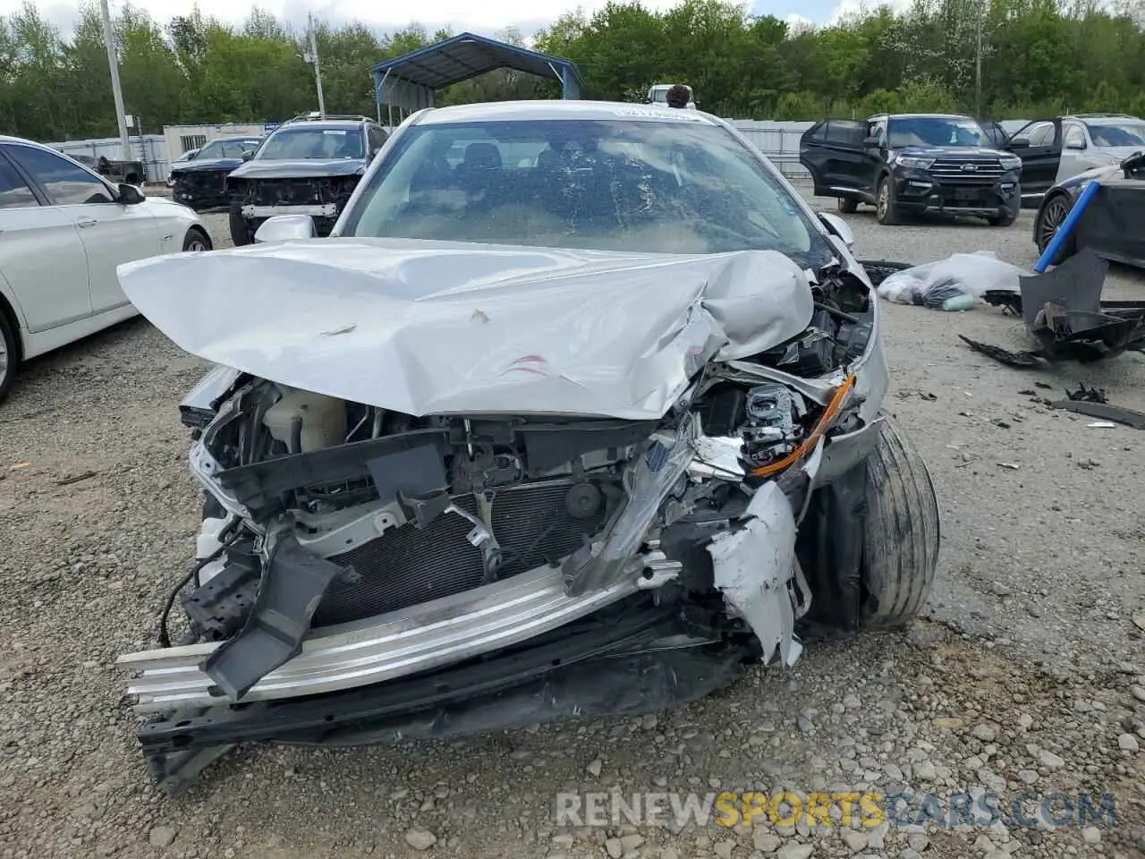 5 Photograph of a damaged car 5YFEPMAE9MP213480 TOYOTA COROLLA 2021