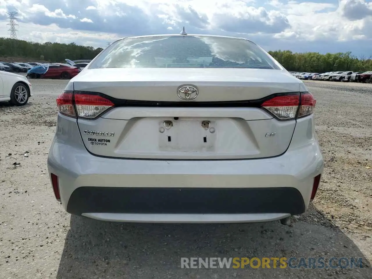 6 Photograph of a damaged car 5YFEPMAE9MP213480 TOYOTA COROLLA 2021