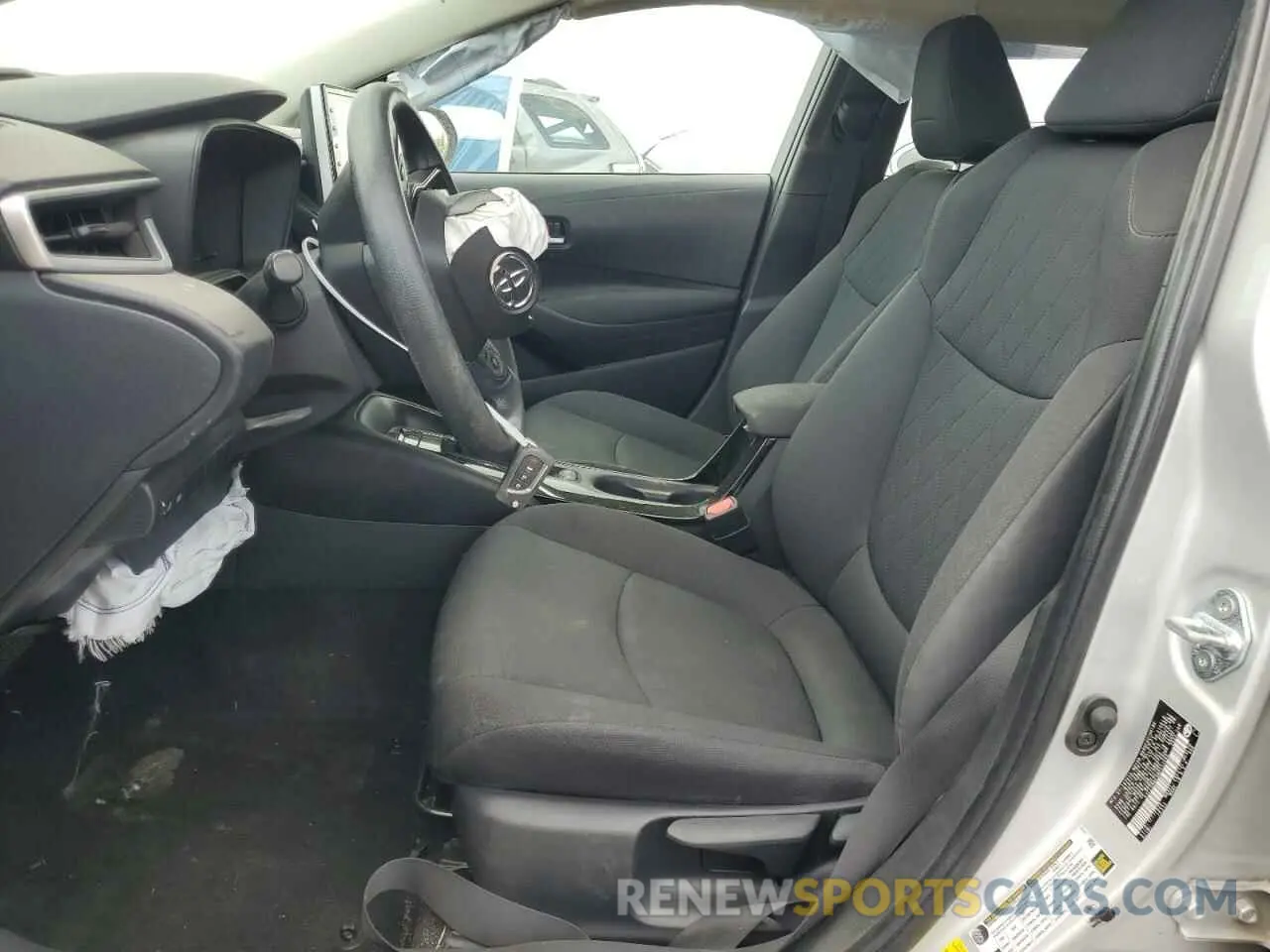 7 Photograph of a damaged car 5YFEPMAE9MP213480 TOYOTA COROLLA 2021