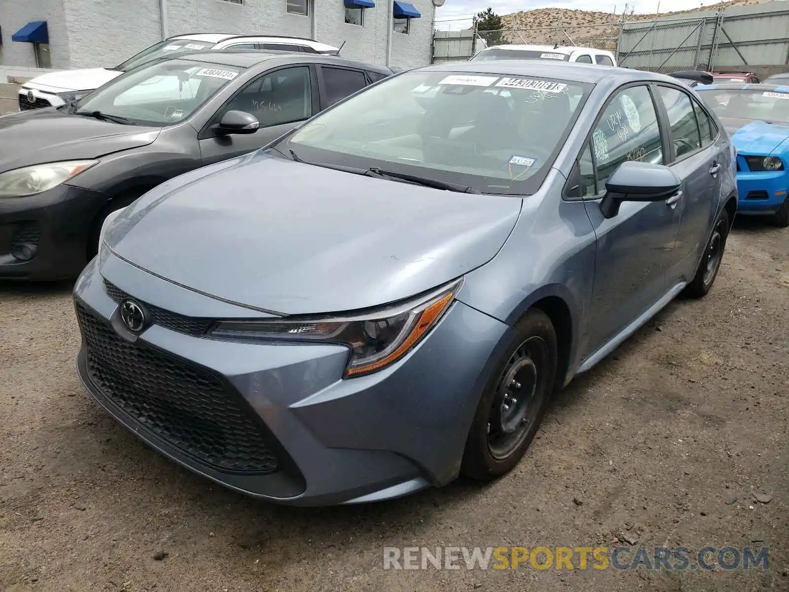 2 Photograph of a damaged car 5YFEPMAE9MP214354 TOYOTA COROLLA 2021