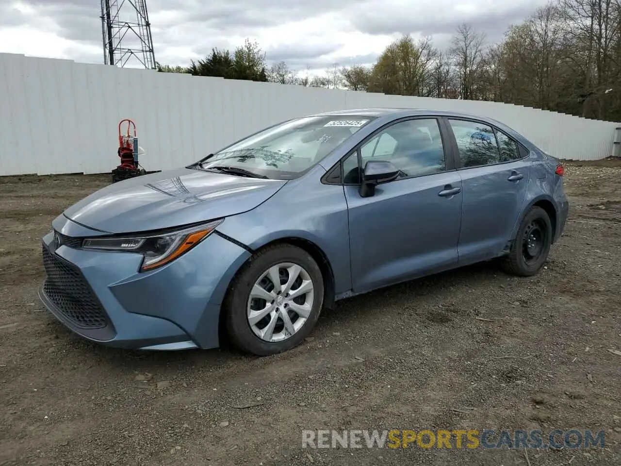 1 Photograph of a damaged car 5YFEPMAE9MP215231 TOYOTA COROLLA 2021