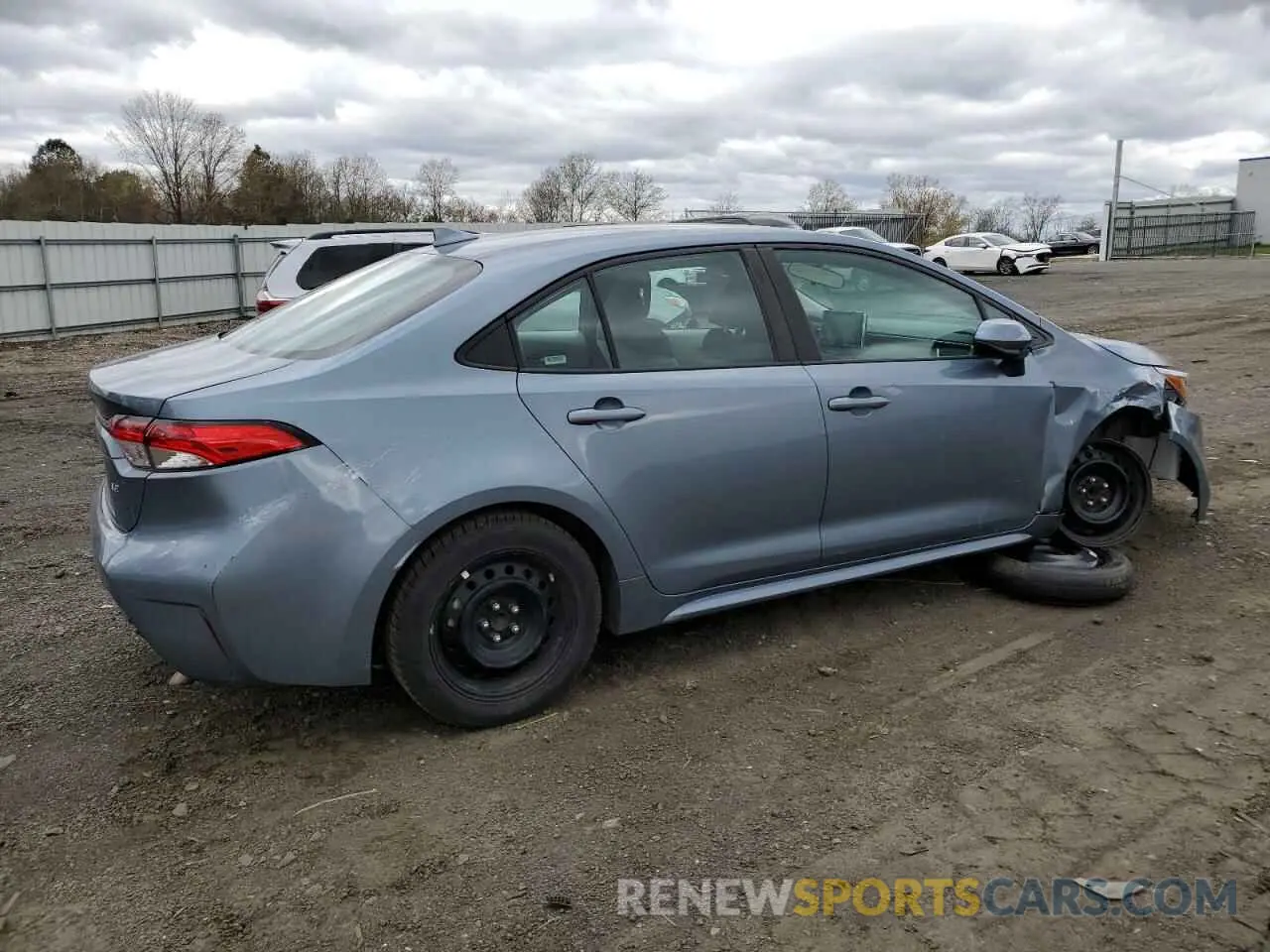 3 Photograph of a damaged car 5YFEPMAE9MP215231 TOYOTA COROLLA 2021