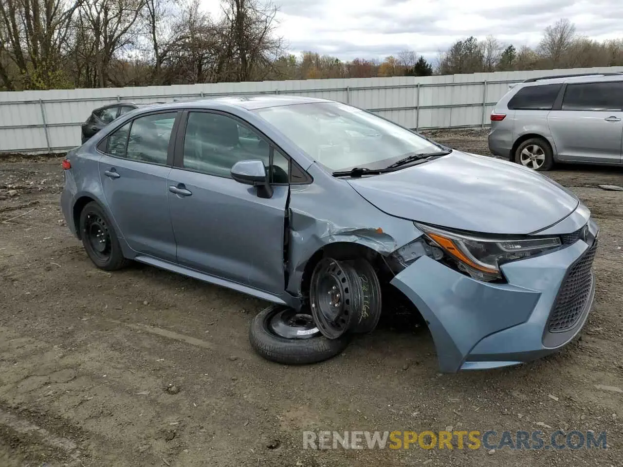 4 Photograph of a damaged car 5YFEPMAE9MP215231 TOYOTA COROLLA 2021