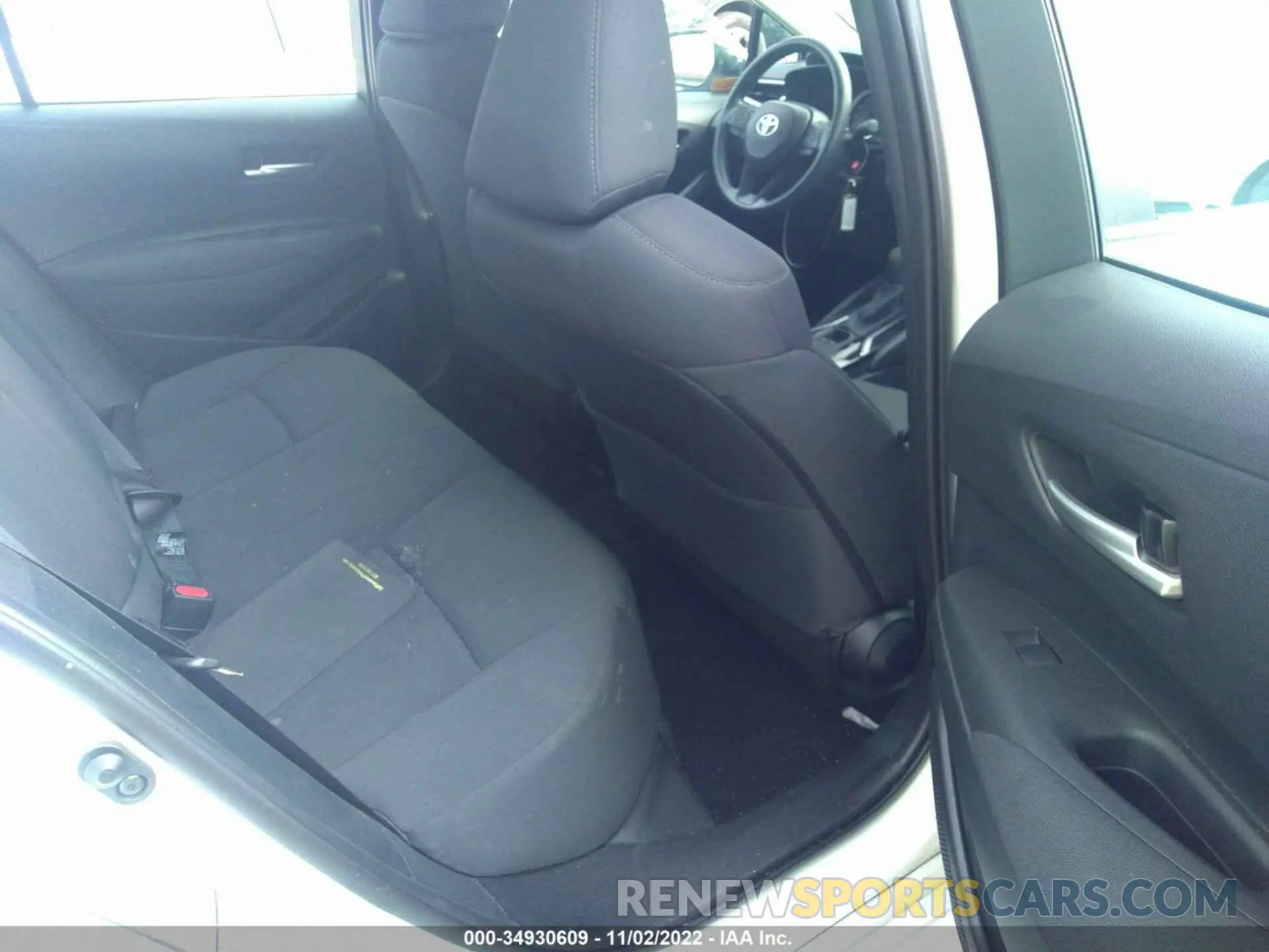 8 Photograph of a damaged car 5YFEPMAE9MP219246 TOYOTA COROLLA 2021