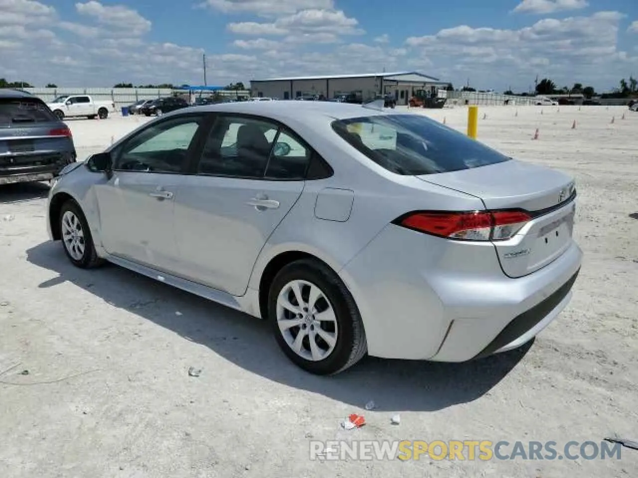 2 Photograph of a damaged car 5YFEPMAE9MP220994 TOYOTA COROLLA 2021
