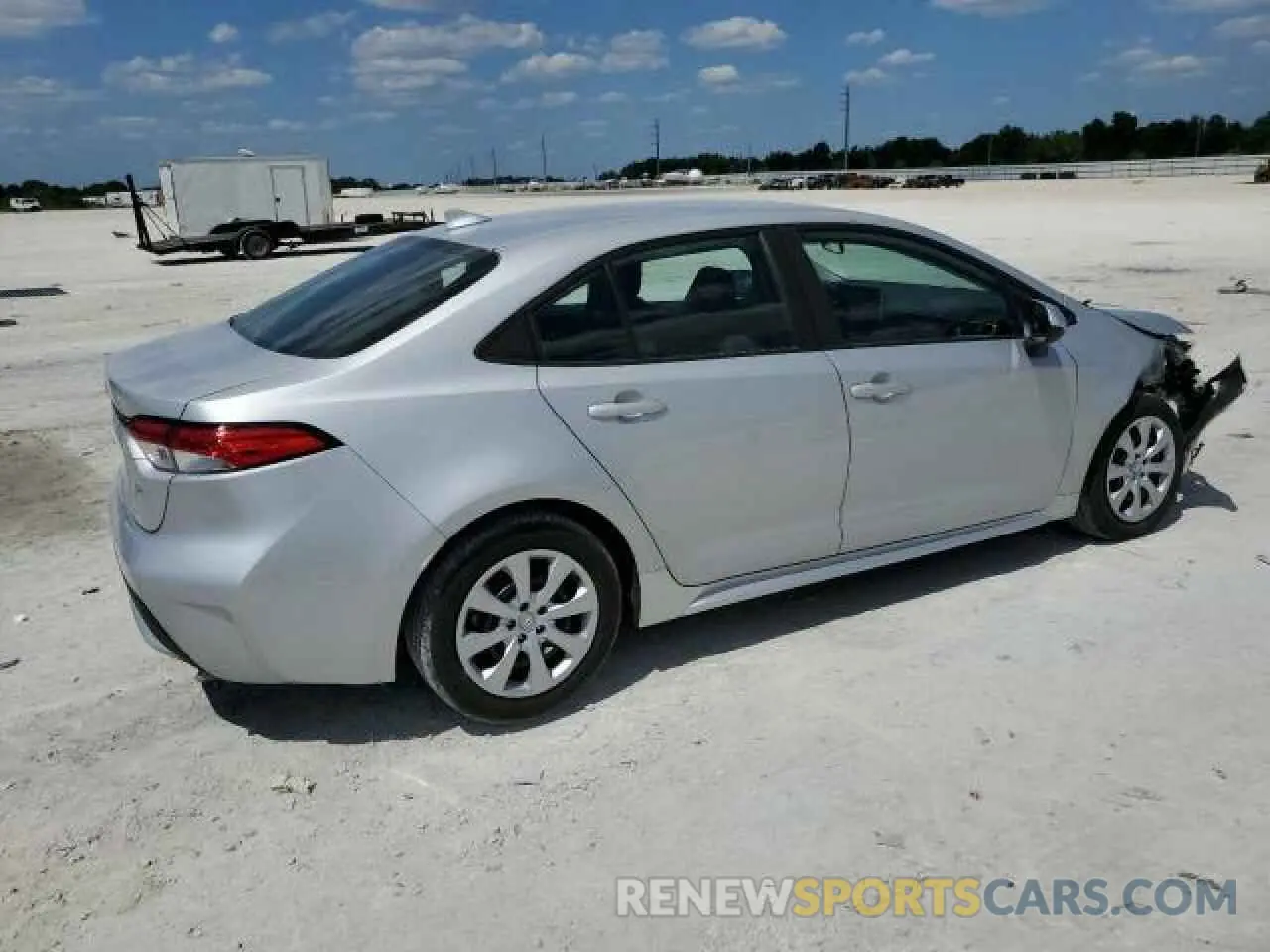3 Photograph of a damaged car 5YFEPMAE9MP220994 TOYOTA COROLLA 2021