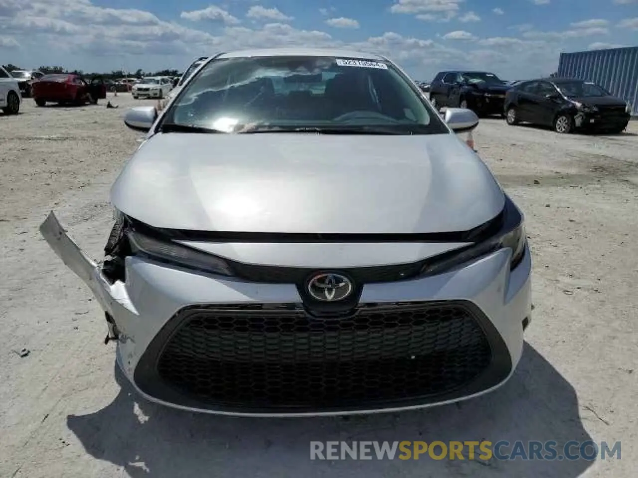 5 Photograph of a damaged car 5YFEPMAE9MP220994 TOYOTA COROLLA 2021