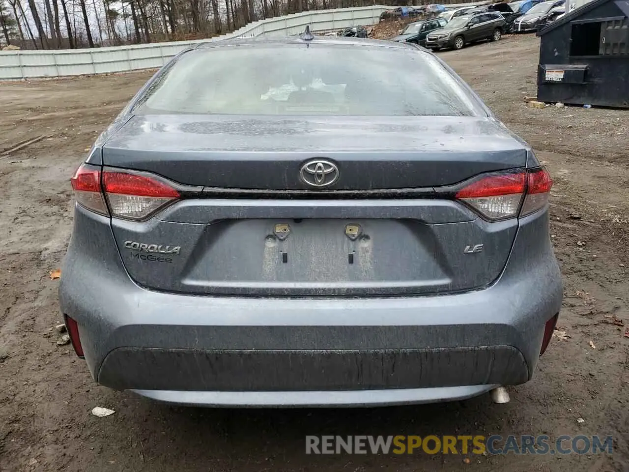 6 Photograph of a damaged car 5YFEPMAE9MP222471 TOYOTA COROLLA 2021