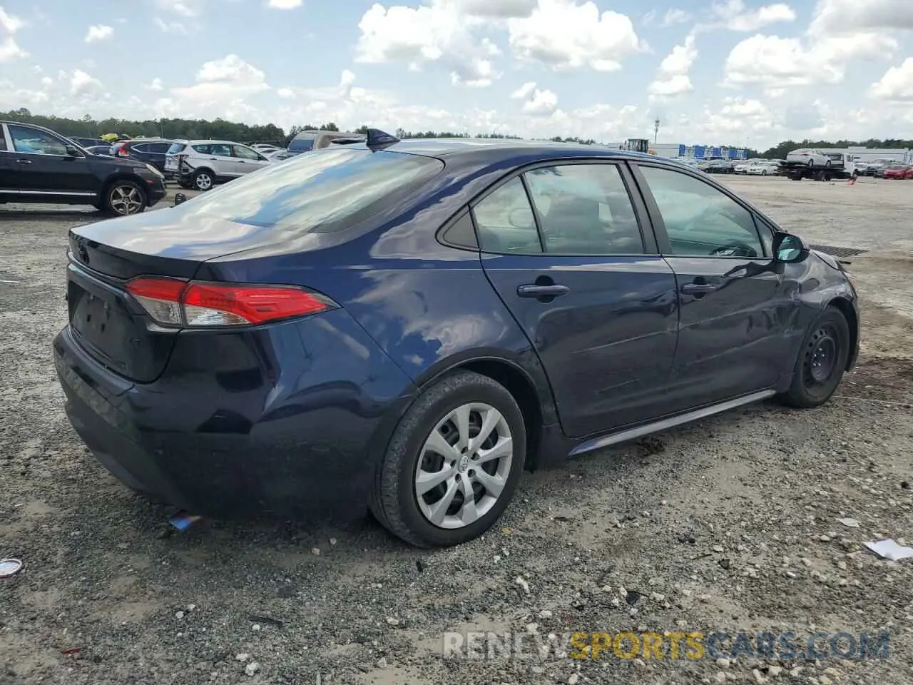 3 Photograph of a damaged car 5YFEPMAE9MP224351 TOYOTA COROLLA 2021