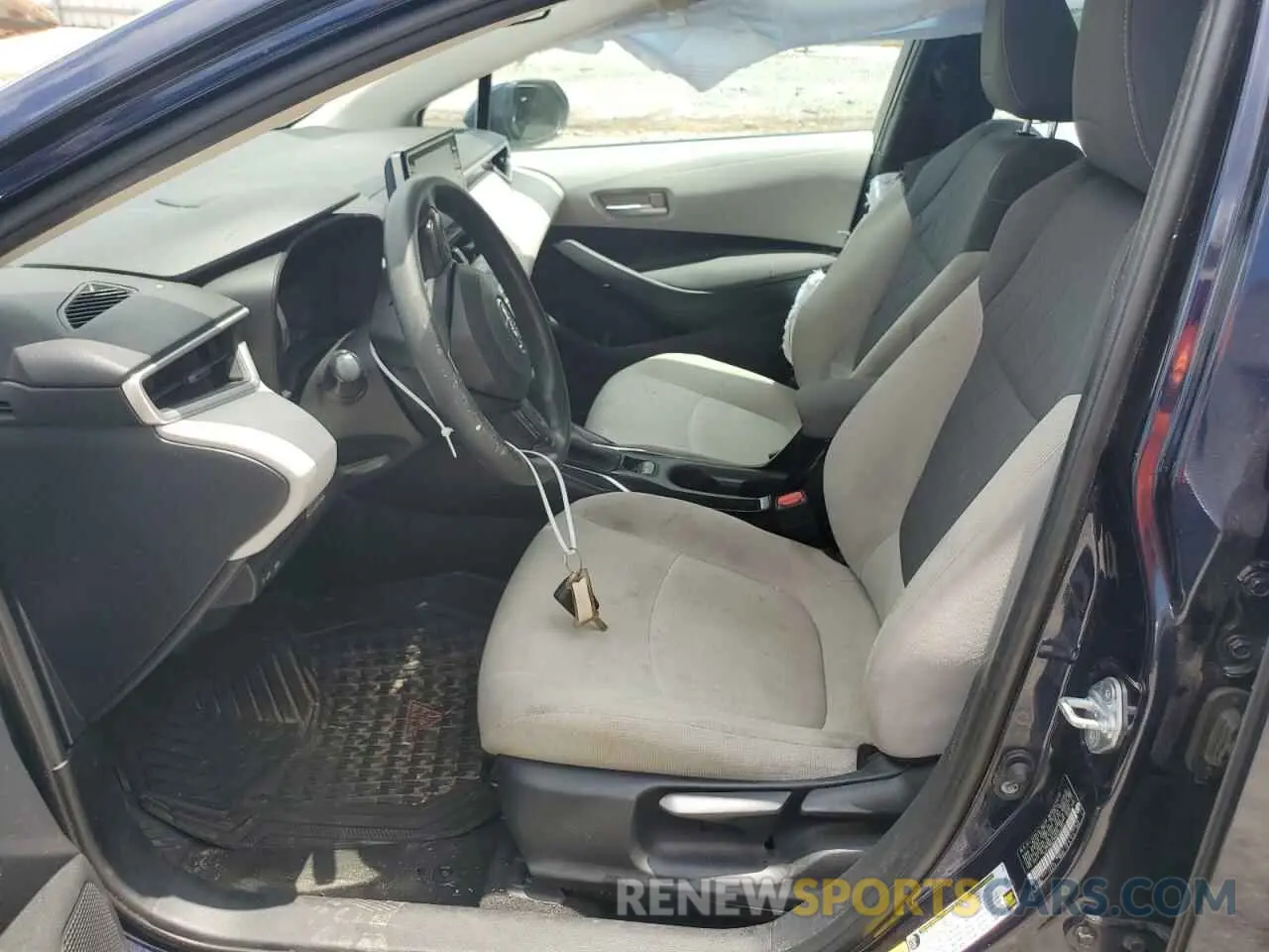 7 Photograph of a damaged car 5YFEPMAE9MP224351 TOYOTA COROLLA 2021