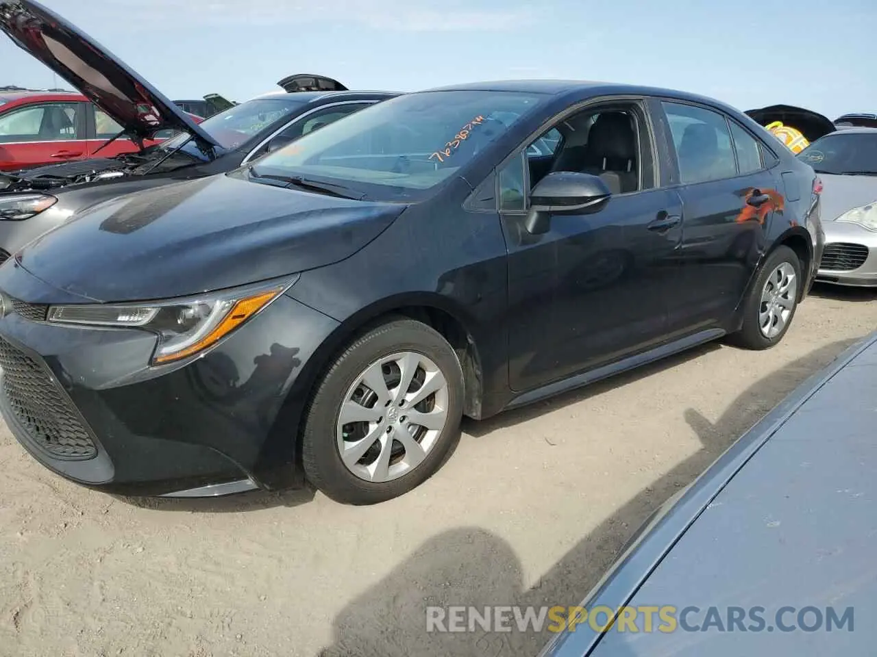 1 Photograph of a damaged car 5YFEPMAE9MP225872 TOYOTA COROLLA 2021