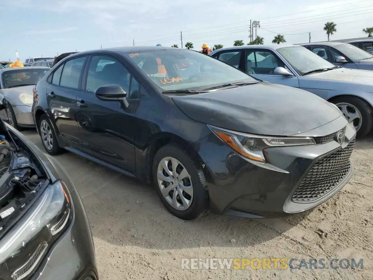4 Photograph of a damaged car 5YFEPMAE9MP225872 TOYOTA COROLLA 2021